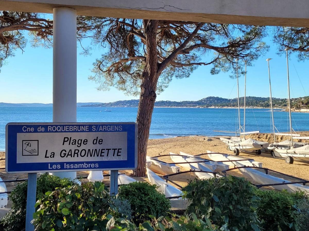 Villa Palm' Issambres 6-7 Personnes, Clim, Avec Piscine, Jardin Et Parking Prives La Garonnette-Plage Exterior foto
